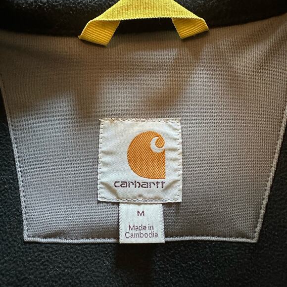 Carhartt Rain Defender Relaxed Fit Heavyweight Softshell Jacket Medium - Picture 2 of 3